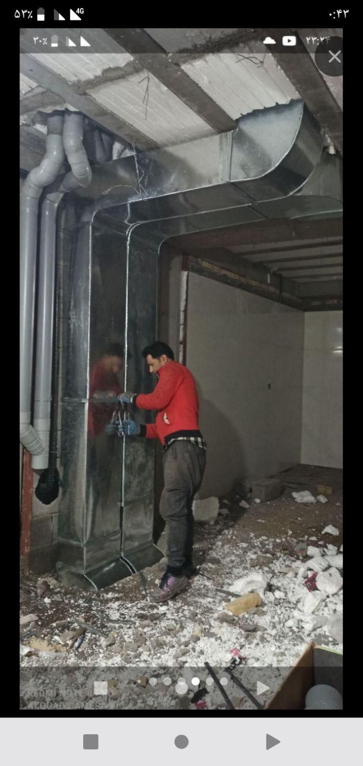 کانال سازی کولر محمدی|خدمات پیشه و مهارت|قروه, |دیوار