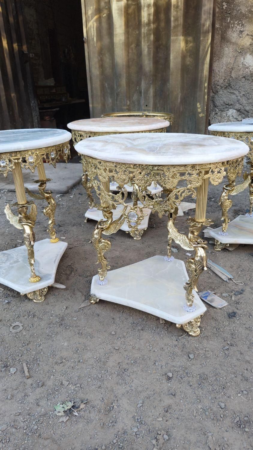 میز خاطره(میز تلفن)برنزی|میز تلفن|پاکدشت, خاتون آباد|دیوار