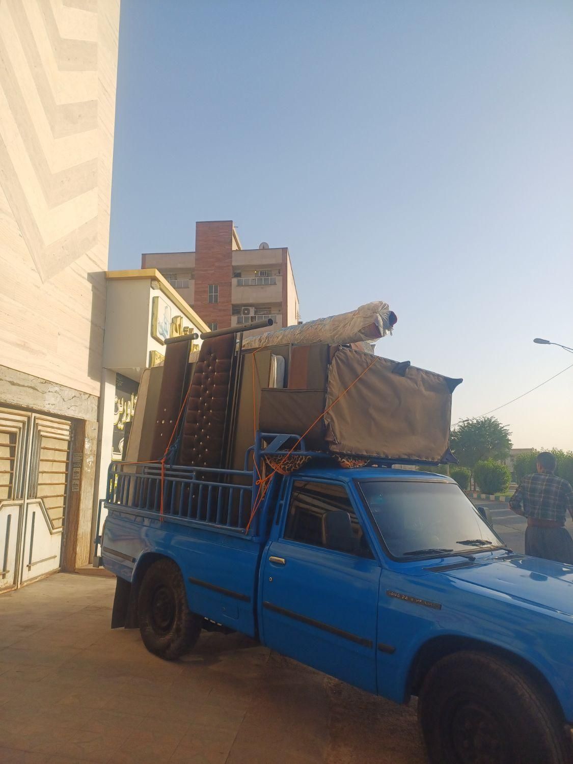 باربری نیسان بار وانت بار با کارگر و راننده کورد|خدمات حمل و نقل|اهواز, گلستان|دیوار
