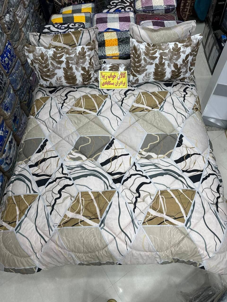 روتختی دونفره طرح برگ و فانتزی مجموعه کد 0089|سرویس روتختی|مشهد, کوی راد|دیوار