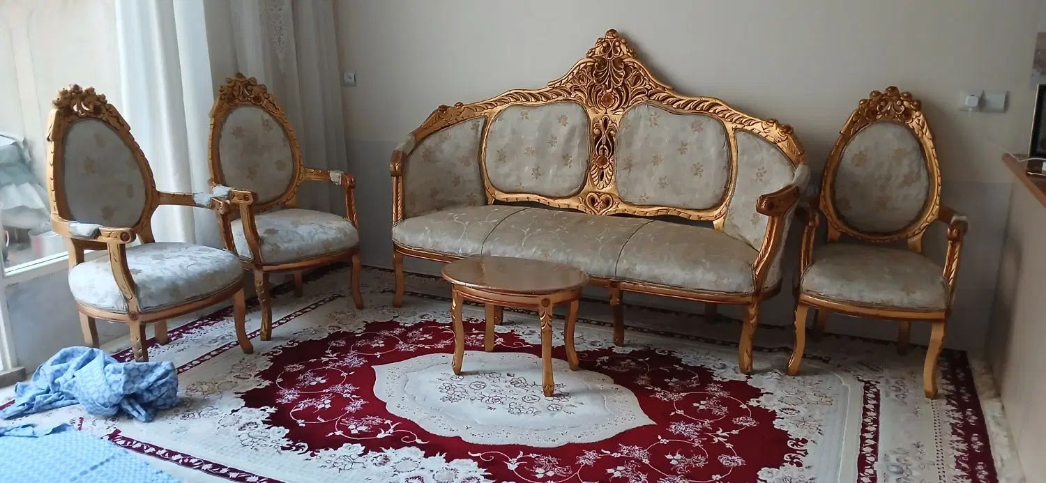 مبل نه نفره|مبلمان خانگی و میز عسلی|اصفهان, کشاورزی|دیوار