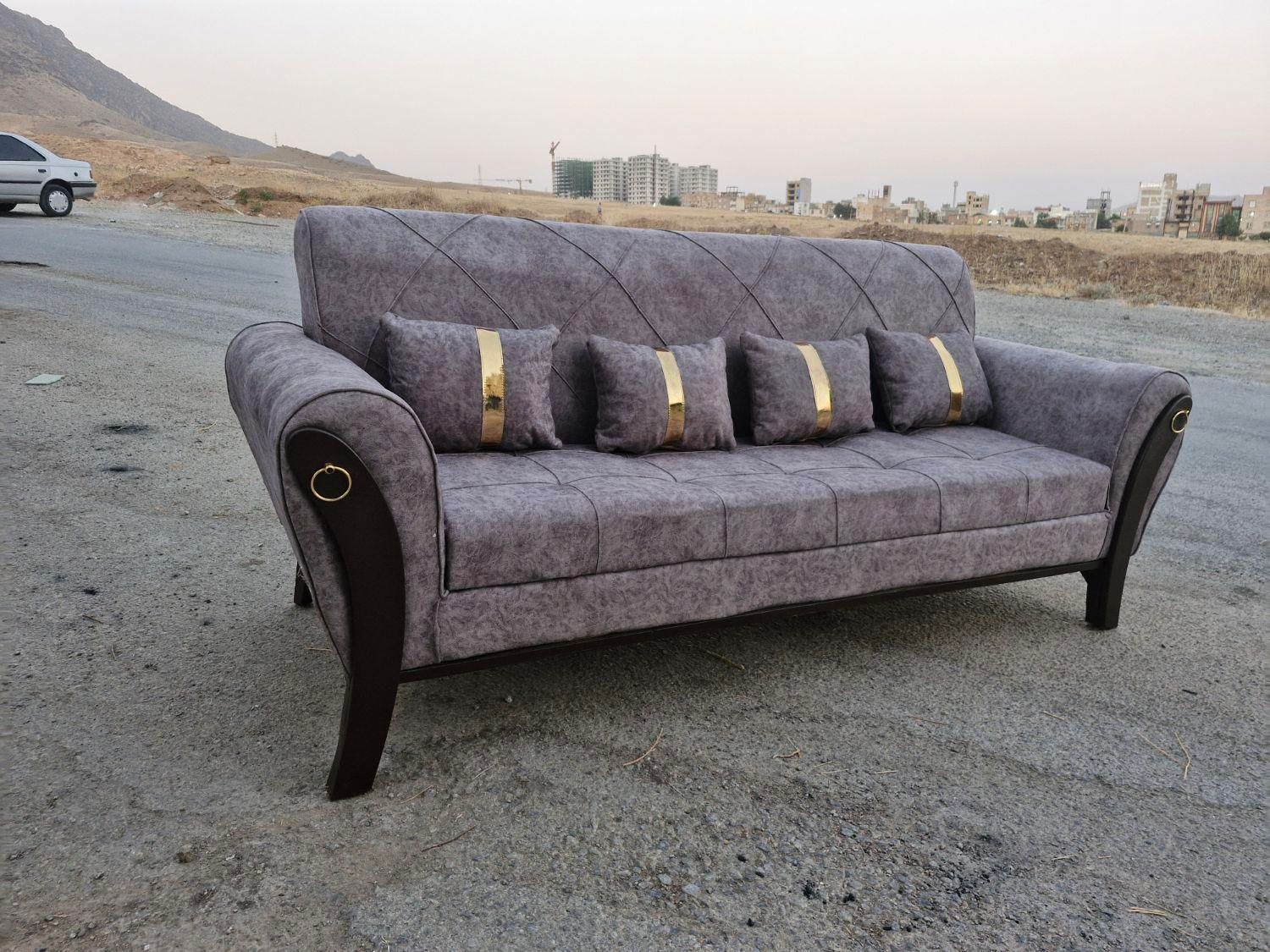 مبل*چوبین* جهیزیه عروس پارکر (تولیدی ارزانکده)|مبلمان خانگی و میز عسلی|کوهدشت, |دیوار