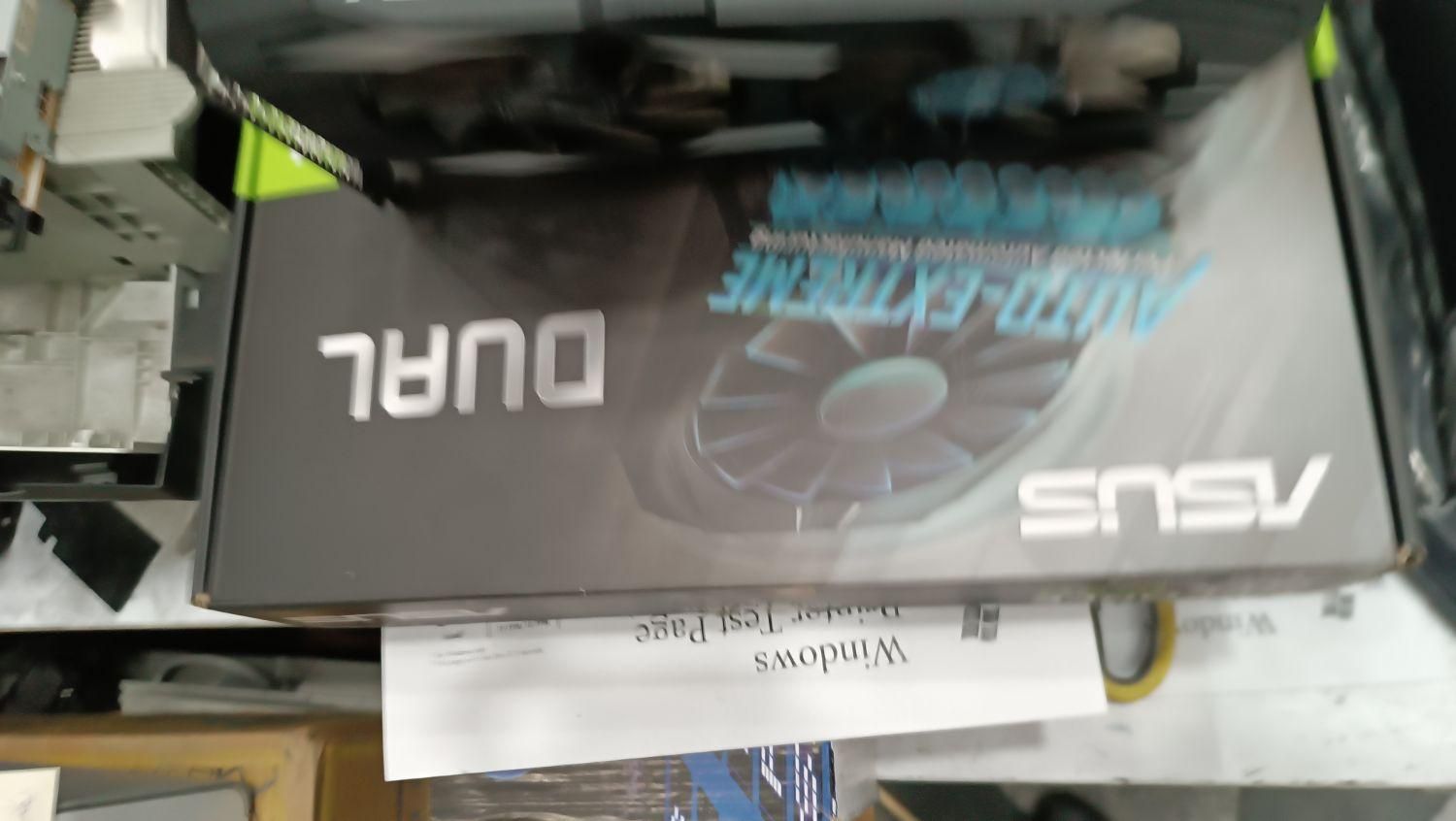 کارت گرافیک GTX1650 ASUS dual 4GB|قطعات و لوازم جانبی رایانه|کرج, برغان|دیوار