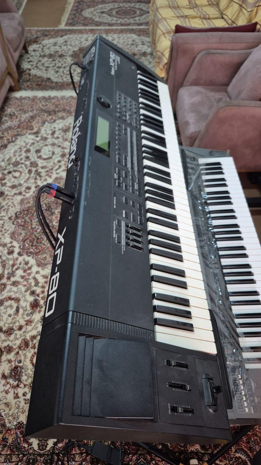 ارگ رولندxp 80|پیانو، کیبورد، آکاردئون|بندر انزلی, امامزاده|دیوار