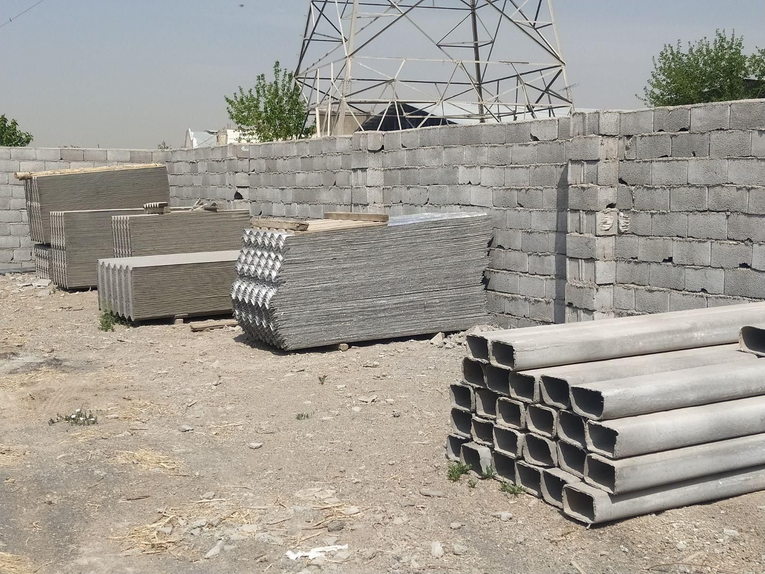 ورق ایرانیت موجدار سیمانی|مصالح و تجهیزات ساختمان|ابریشم, |دیوار