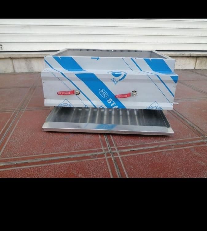 منقل گازی 40×60 کباب پز گازی 2شیر|اجاق گاز و لوازم برقی پختوپز|مشهد, فدک|دیوار