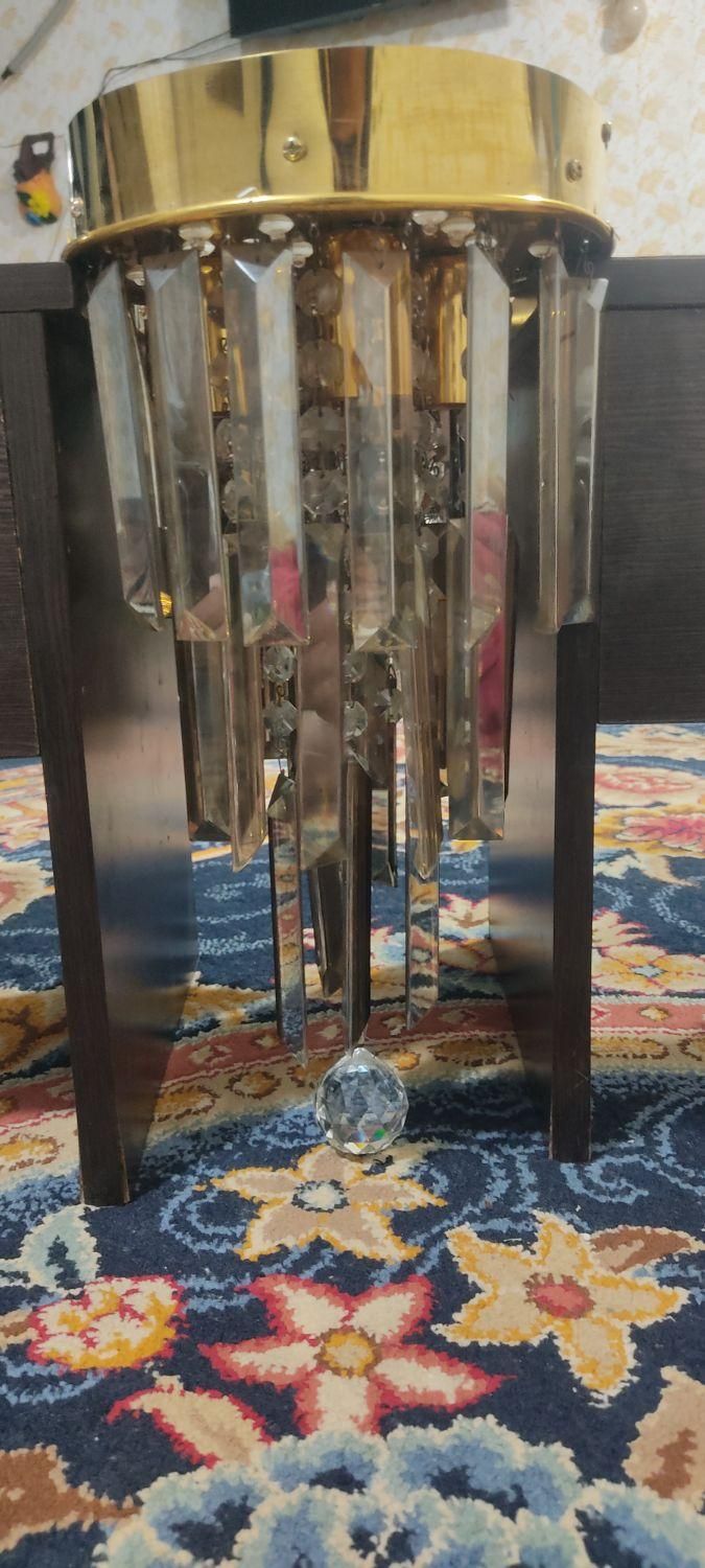 فروش ست لوستر کریستالی شیک|لوستر و چراغ آویز|یاسوج, |دیوار