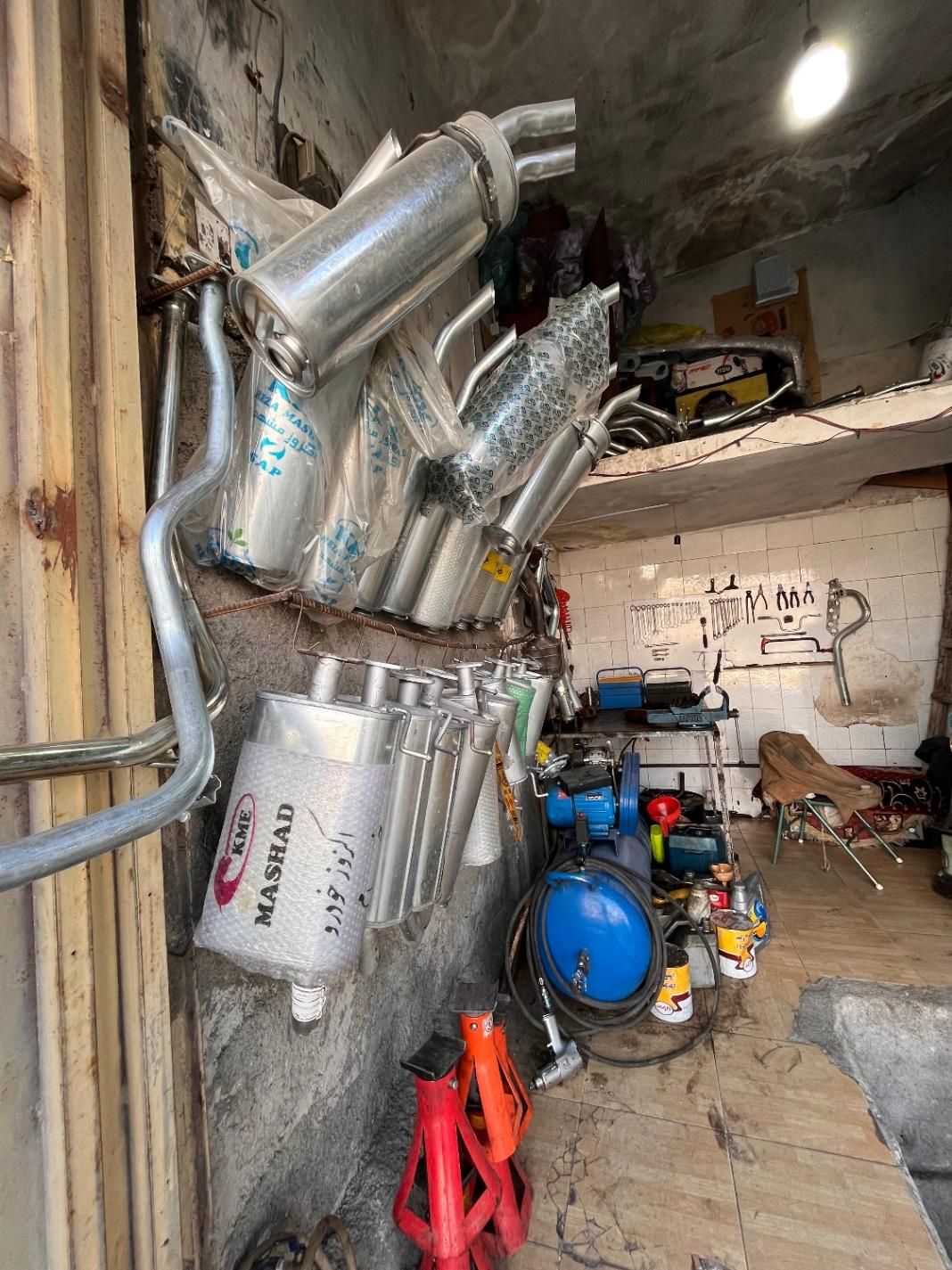 اگزوز سپر باک پمپ بنزین|قطعات یدکی و لوازم جانبی|خرم‌آباد, |دیوار