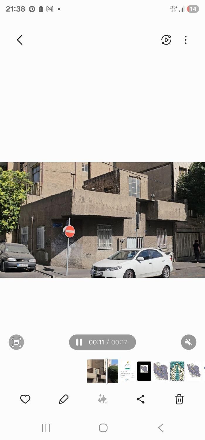 ملک دو بر  میدان فاطمی با قابلیت تجاری و اداری|فروش زمین و ملک کلنگی|تهران, جهاد|دیوار
