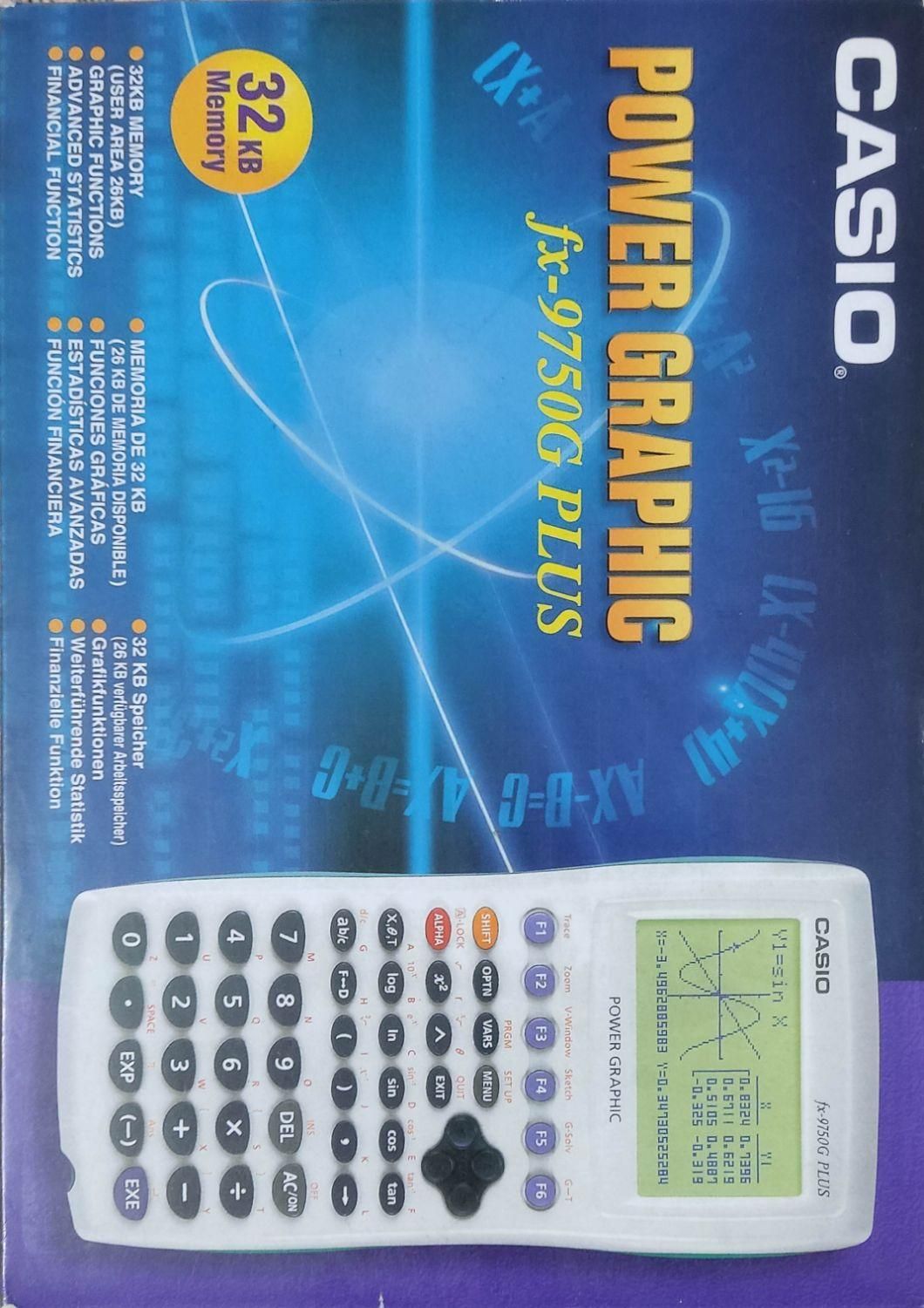 ماشین حساب casio power graphic|لوازم التحریر|تهران, نازی‌آباد|دیوار