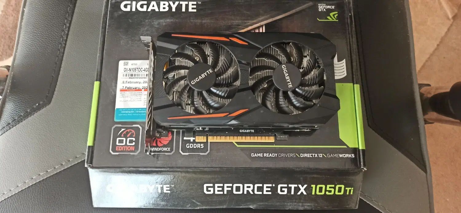 گرافیک 1050Ti|قطعات و لوازم جانبی رایانه|مشهد, سرافرازان|دیوار
