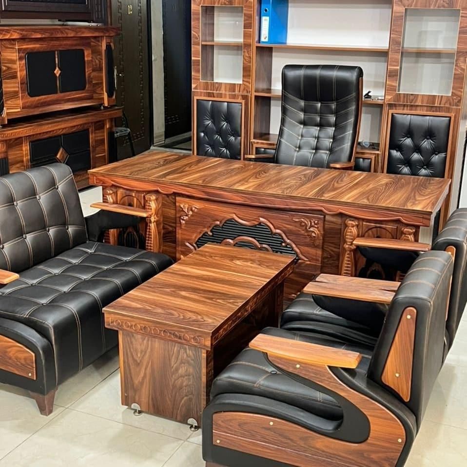 میز مدیریت مبل اداری صندلی انتظار چرم کنفرانسی|دفتر کار|آفتاب, |دیوار