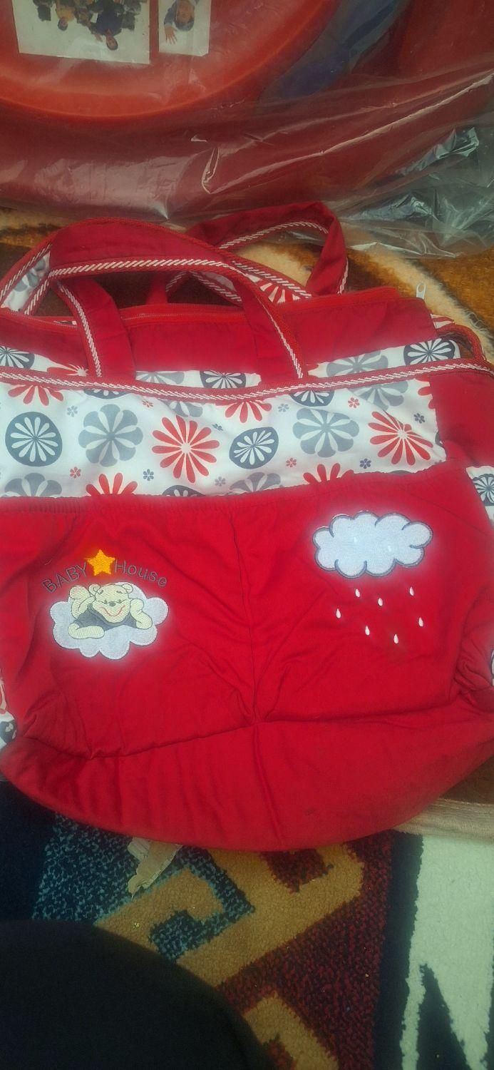 روروئک و ساک حمل نوزاد و ساک لباس بچه|کالسکه و لوازم جانبی|قم, زاویه|دیوار