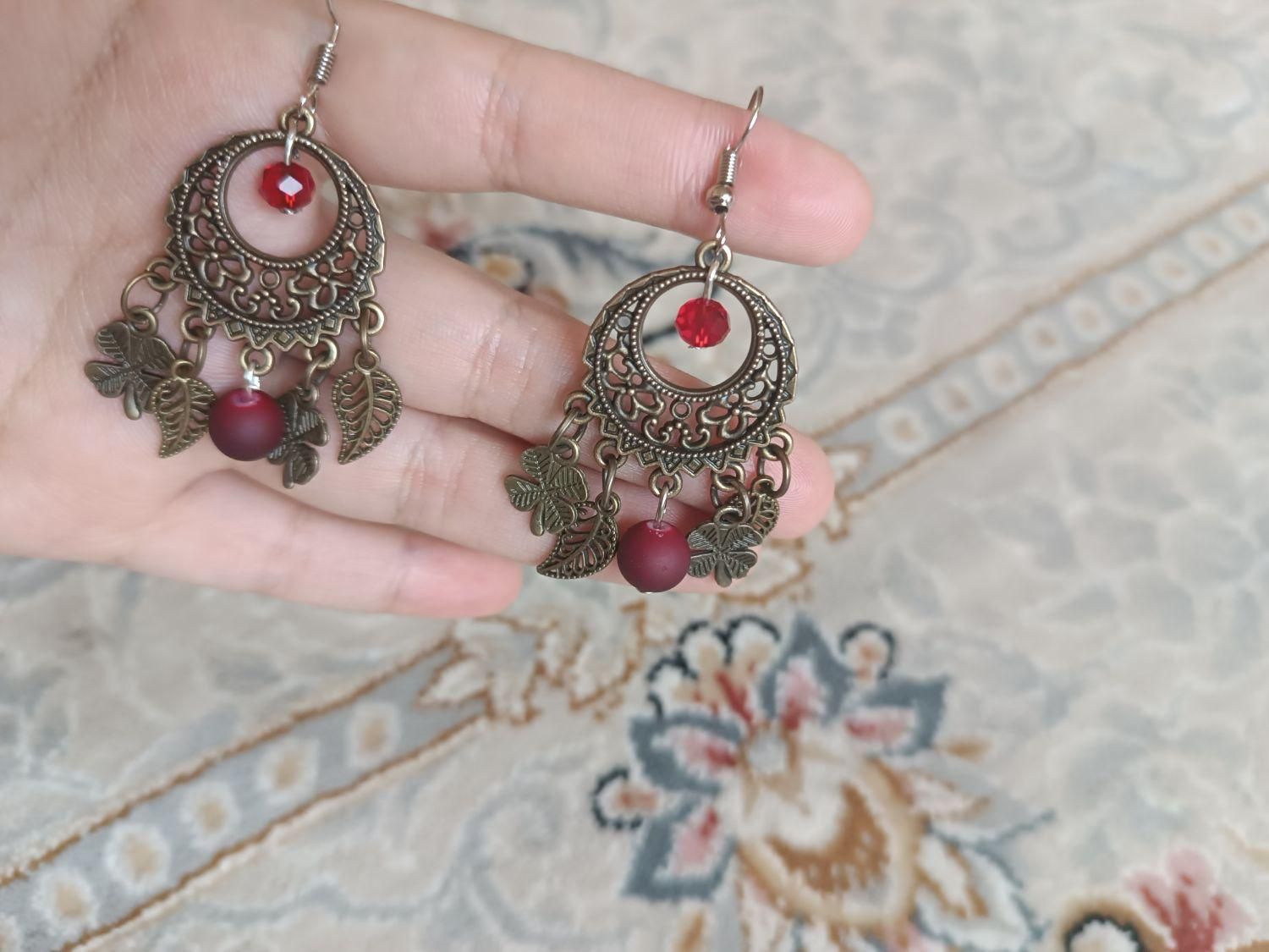 گوشواره دست ساز|بدلیجات|اصفهان, ابر|دیوار