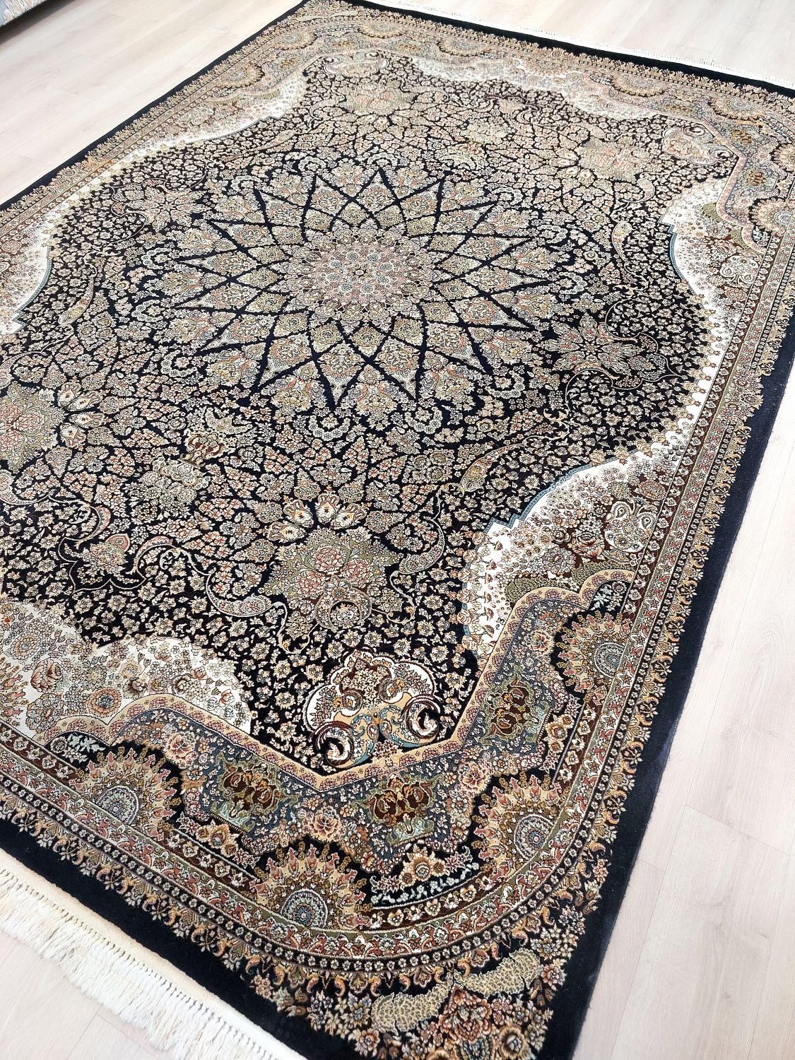 فرش دست دوم ۲عدد۹متری/۷۰۰شانه تراکم۲۵۵۰/نخ اکریلیک|فرش|اصفهان, کلمان|دیوار