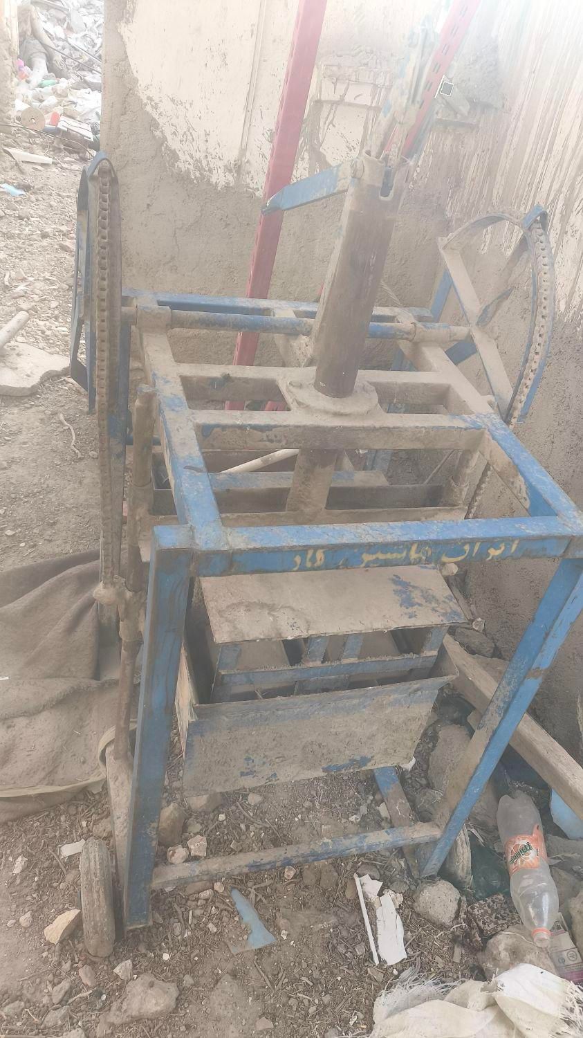 دستگاه بلوک زنی دستی دوتایی|ماشین‌آلات صنعتی|زهک, |دیوار