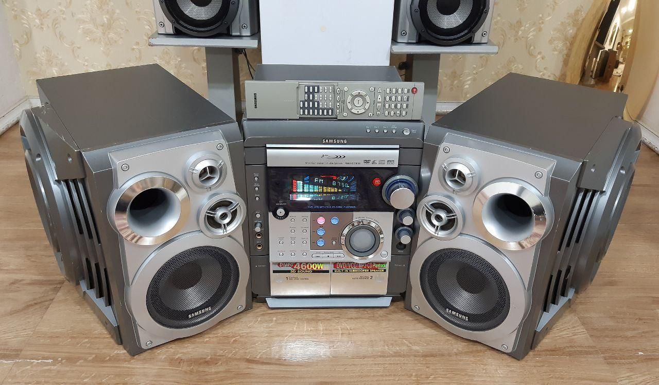 ضبط بلوتوثی سامسونگ 4600w ساب بغل ۸اینچی در حد|سیستم صوتی خانگی|گرگان, |دیوار