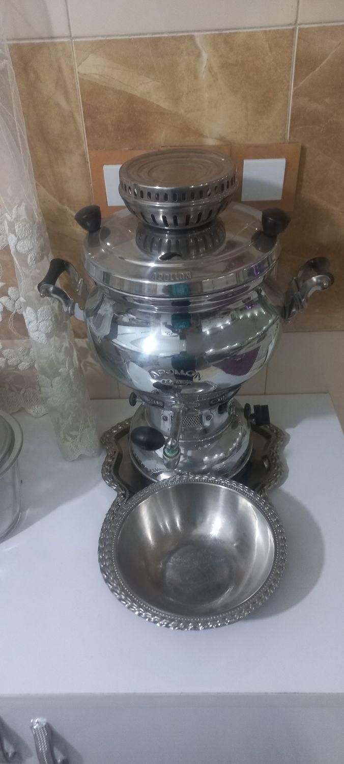 سماورگازی اپولون|سماور، چای‌ساز، قهوه‌ساز|رباط‌کریم, |دیوار