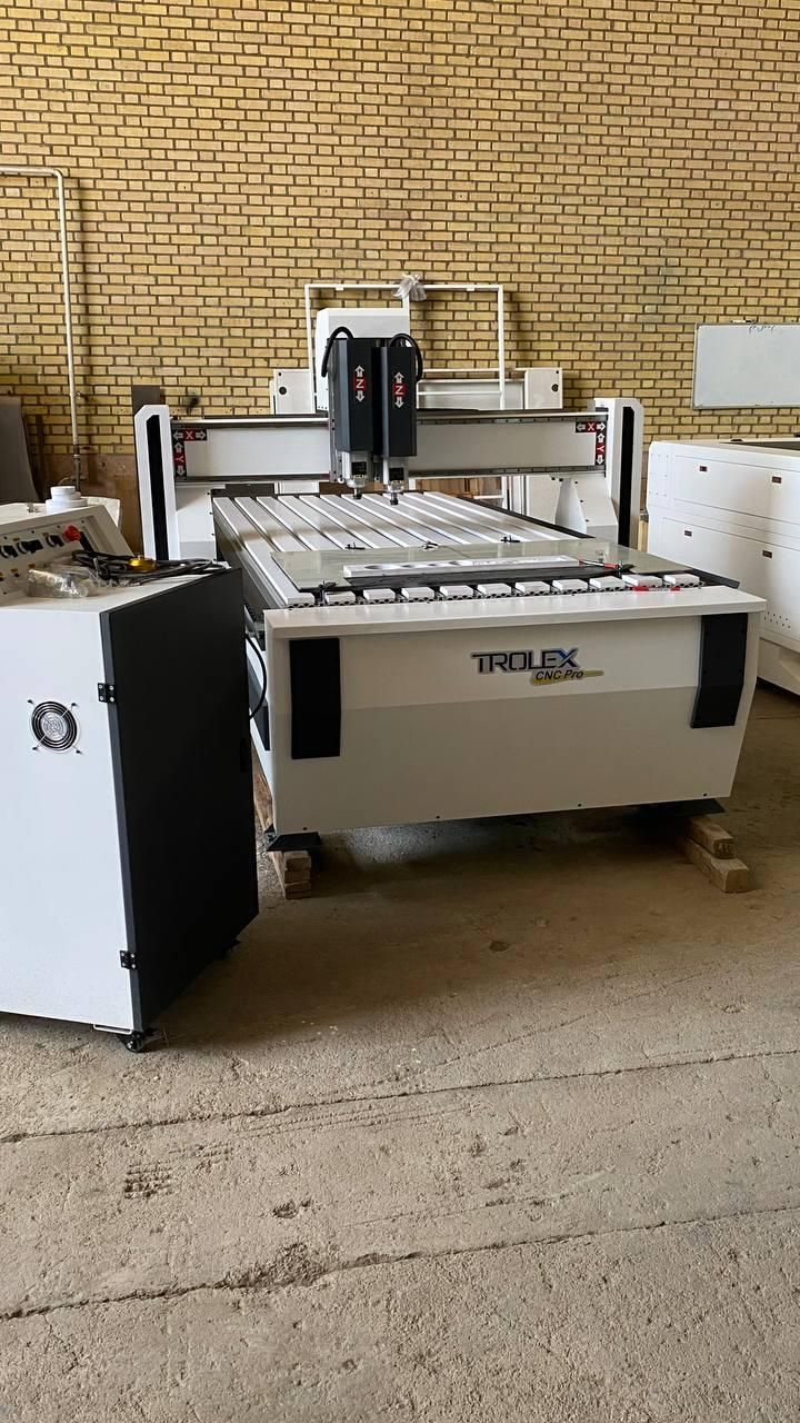 دستگاه سی ان سی cnc کامپوزیت دو اسپیندل ترولکس|ماشین‌آلات صنعتی|اصفهان, باغ فدک|دیوار