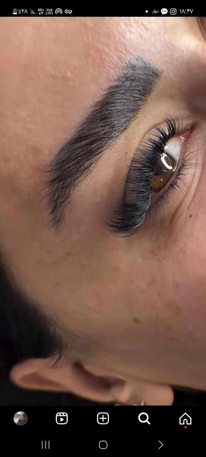 اکستنشن مژه و لیفت فقط ۳۰۰|خدمات آرایشگری و زیبایی|قرچک, شهرک طلائیه|دیوار