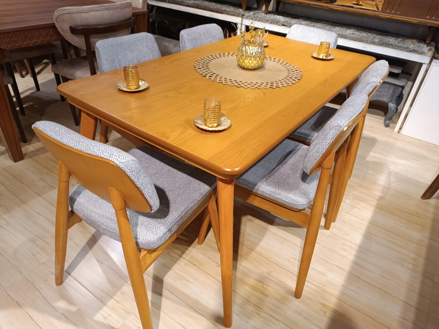 میز 6نفره مدل افراشرکتی|میز و صندلی غذاخوری|یزد, |دیوار