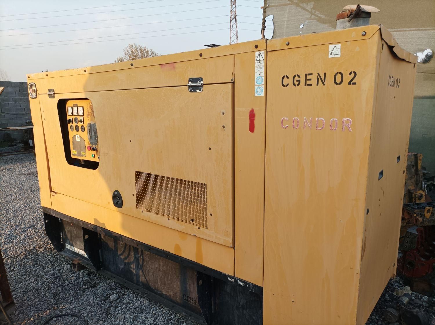 دیزل.ژنراتور ۱۰۰ کاوا.|ماشینآلات صنعتی|ری, دولتآباد|دیوار