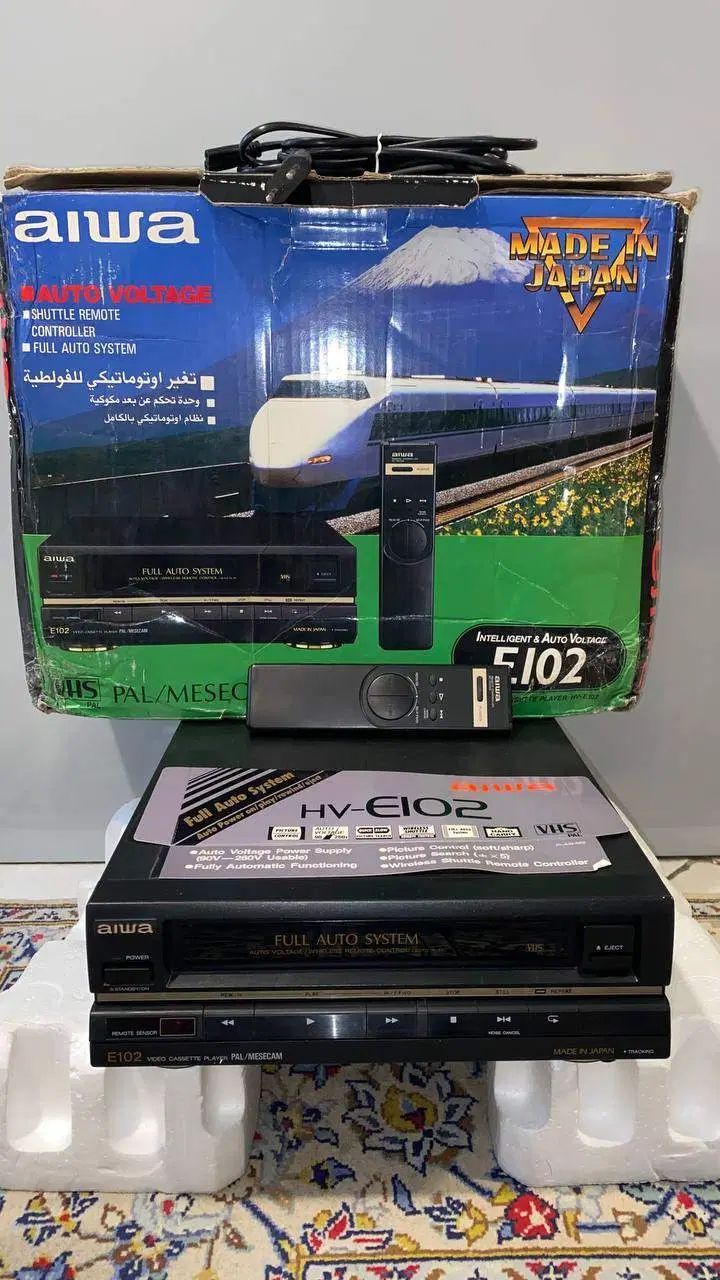 دستگاه ویدعو آیوا اصل ژاپن|پخش‌کننده DVD و ویدیو|تهران, خواجه نصیر طوسی|دیوار