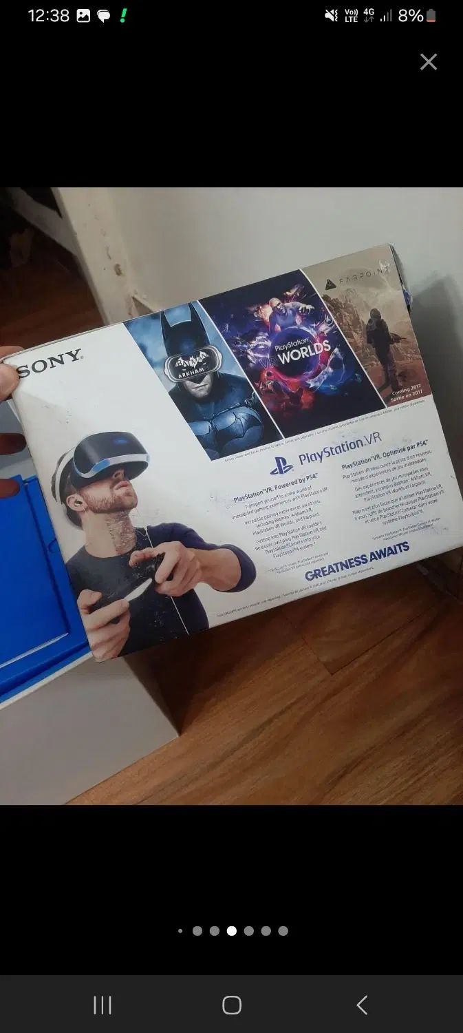 عینک واقعیت مجازی ps4  . PSVR|کنسول، بازی ویدئویی و آنلاین|تهران, جنت‌آباد شمالی|دیوار