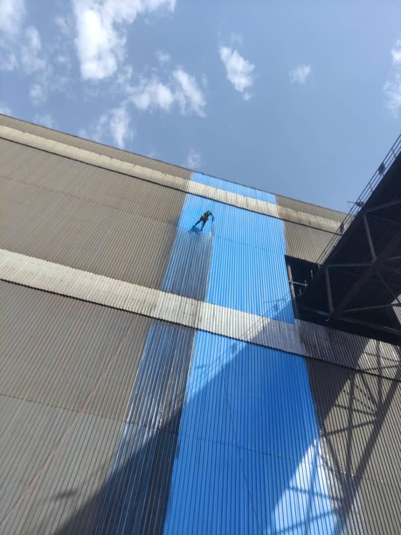 کار در ارتفاع ،پیچ و رل پلاک نما،شستوشوی نما(راپل)|خدمات پیشه و مهارت|اصفهان, نقش جهان|دیوار