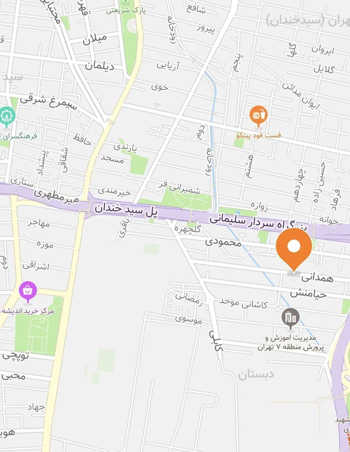 ۱۲۰متر ۳خ فول امکانات بازسازی شده سیدخندان. دبستان|اجارهٔ آپارتمان|تهران, دبستان|دیوار