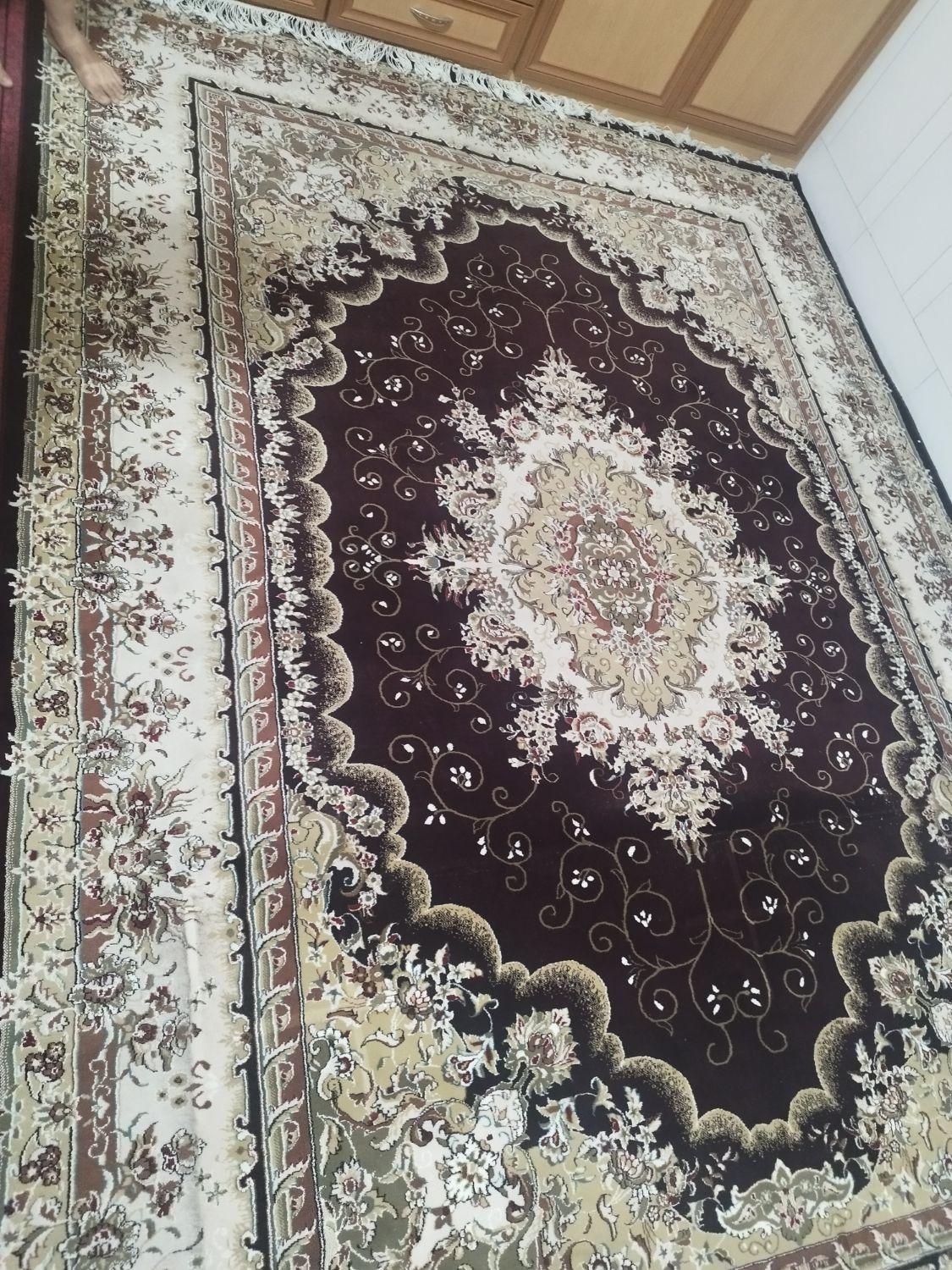 فرش 9 متری نو|فرش|دزفول, |دیوار