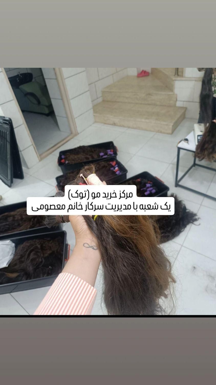 خریدار اصل مو طبیعی (توک)|خدمات آرایشگری و زیبایی|زنجان, |دیوار