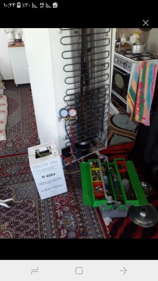 تعمیر انواع یخچال در منزل با ضمانت 24ماه**آقایی**|خدمات پیشه و مهارت|زنجان, |دیوار