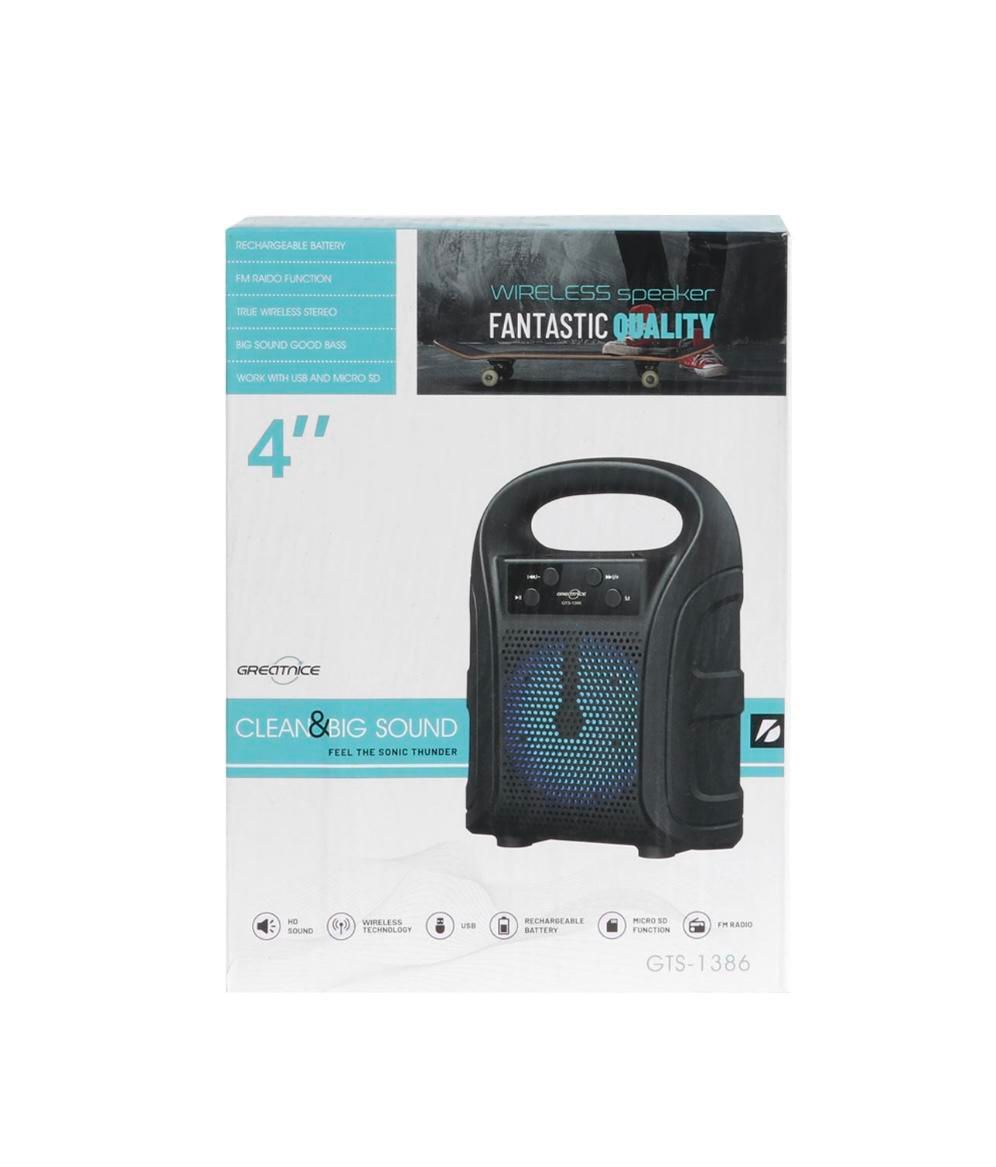 اسپیکر بی سیم Greatnice مدل GTS-1386 - مشکی|پخش‌کننده همراه|تهران, شادمان|دیوار