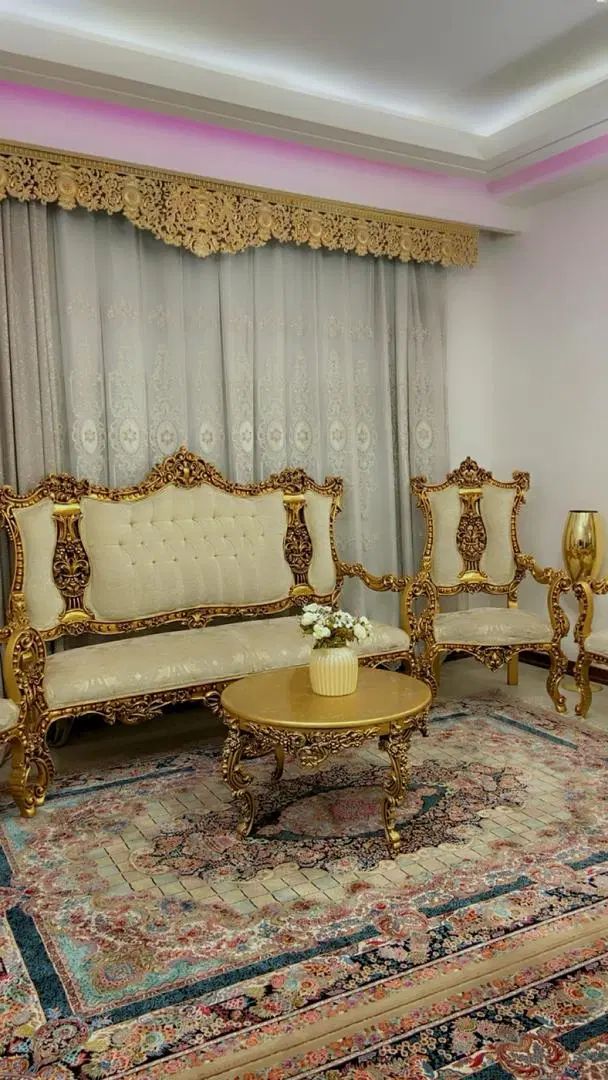 پرده حریر طرح دار|پرده، رانر، رومیزی|تهران, امیریه|دیوار