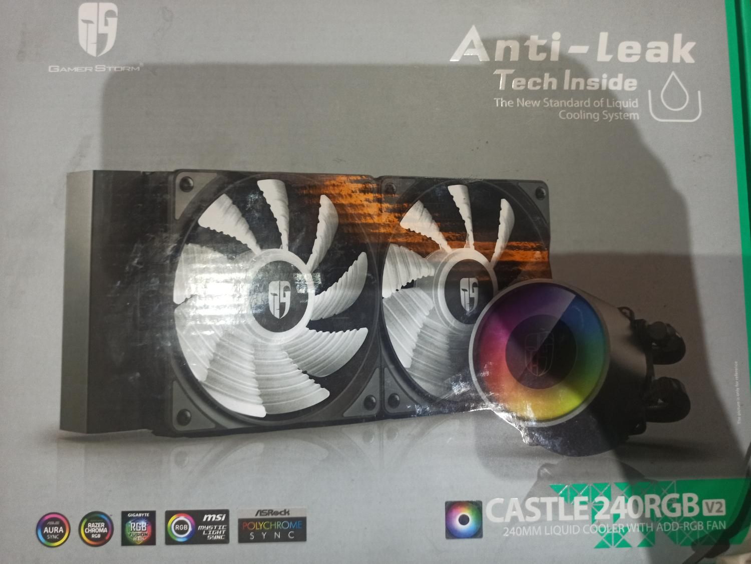 واترکولینگ castle v2 240 fancpu|قطعات و لوازم جانبی رایانه|تهران, ابوذر (منطقه ۱۵)|دیوار