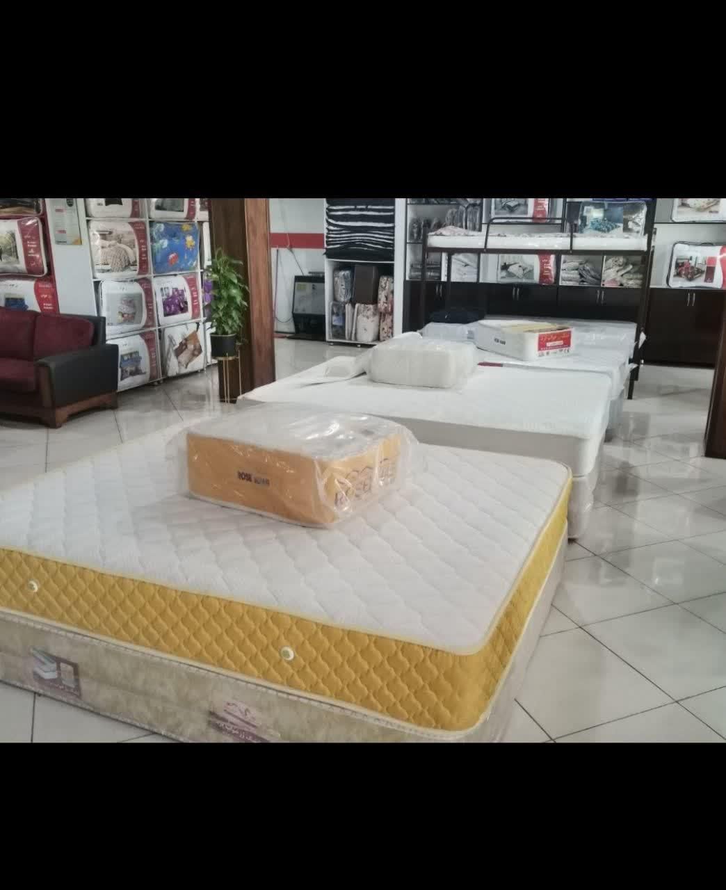 تشک رزخواب و رویال قسطی|تشک تختخواب|یزد, |دیوار