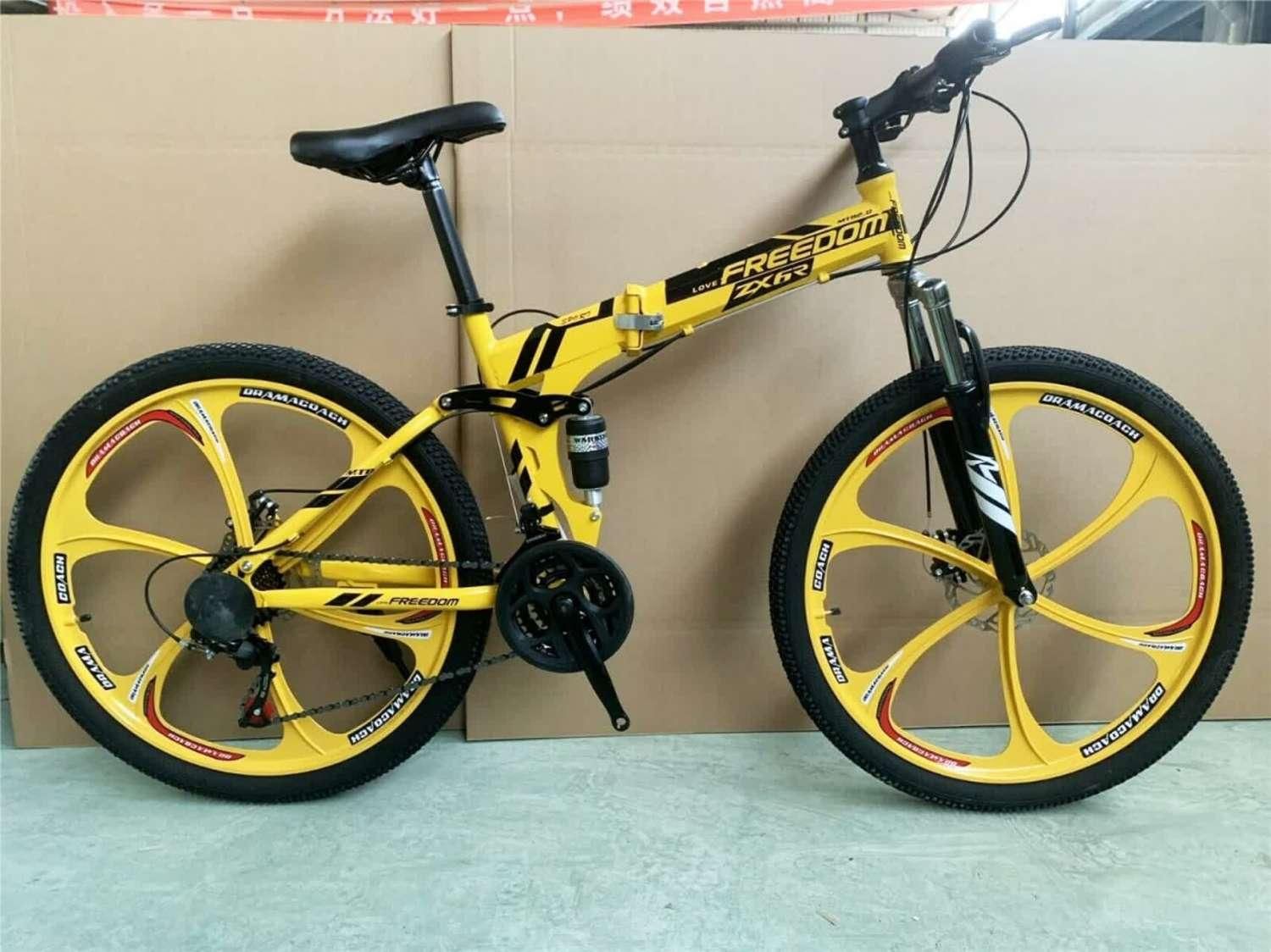 دوچرخه تاشو26رینگ رینگ اسپرت ضد تاب نو اکبند|دوچرخه، اسکیت، اسکوتر|مشهد, جاهد شهر|دیوار