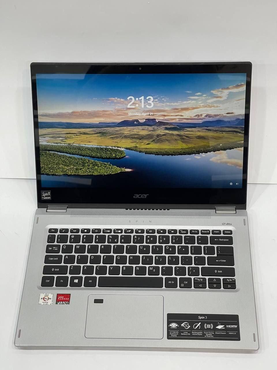 لپتاپ ACER ASPIN لمسی با قلم مناسب ترید|رایانه همراه|کرمان, |دیوار