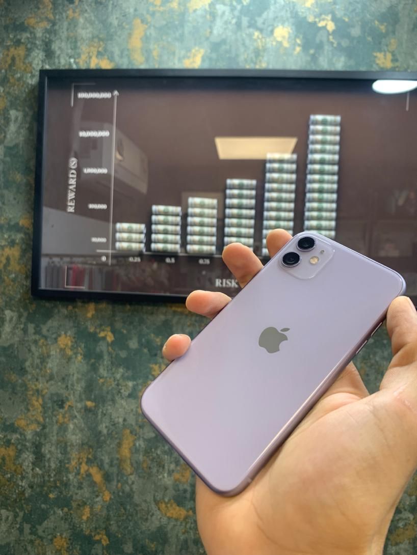 اپل iPhone 11 با حافظهٔ ۱۲۸|موبایل|کرج, گلشهر|دیوار