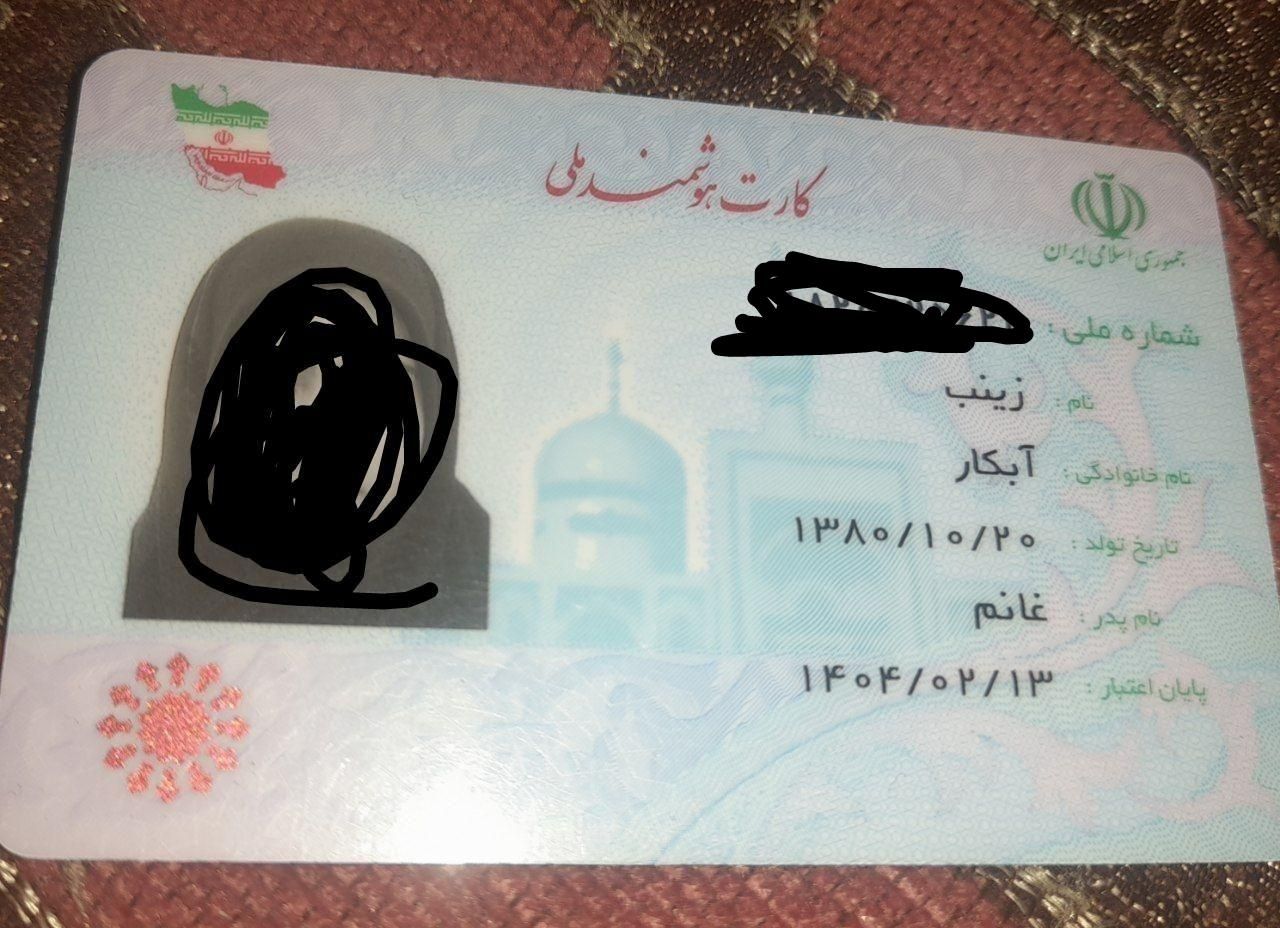 مدارک گمشده (زینب آبکار)|اشیا|شیراز, دارالرحمه|دیوار