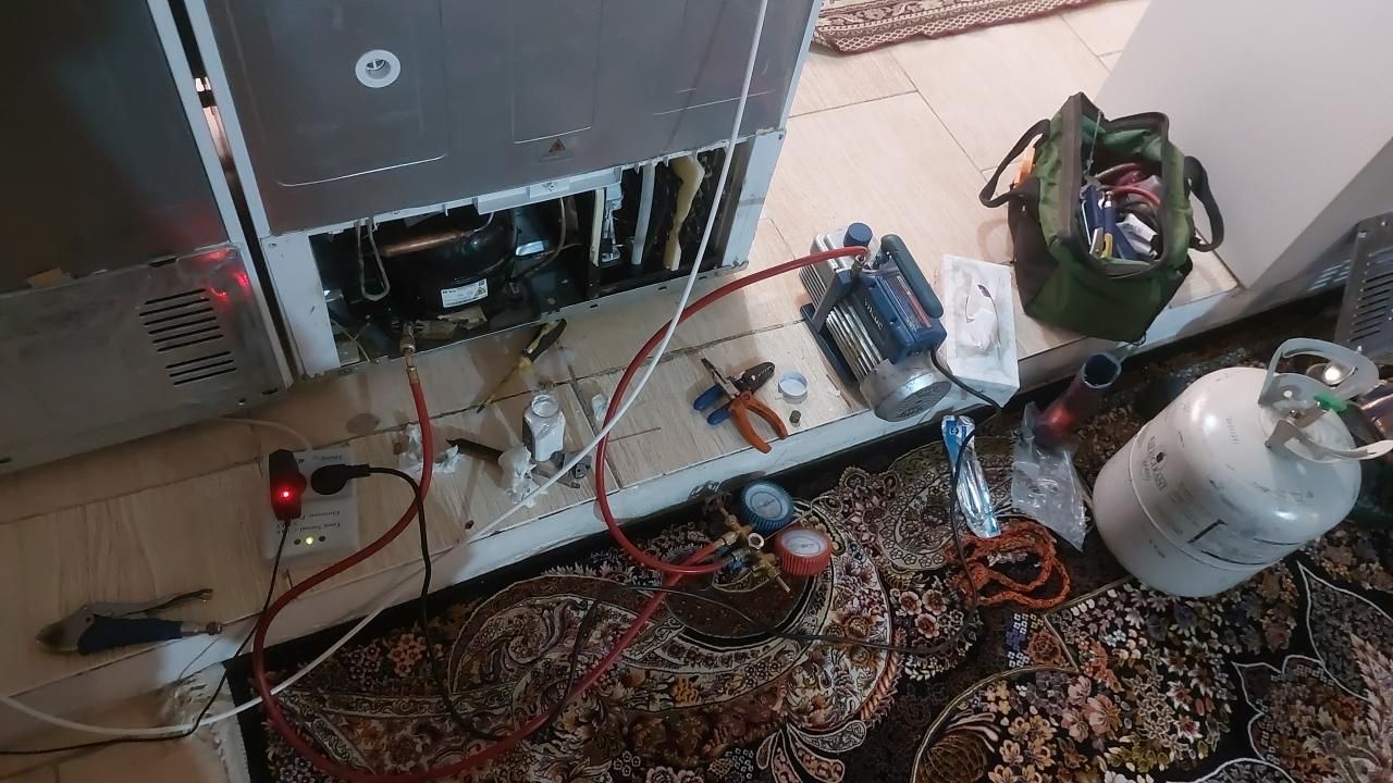 تعمیرات یخچال و لباسشویی همراه ضمانت|خدمات پیشه و مهارت|کرج, شهرک جهان‌نما|دیوار