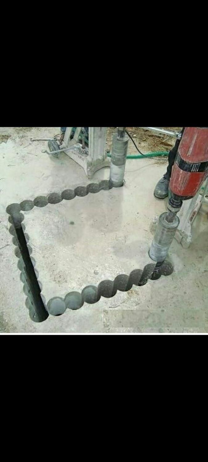 خدمات برش بتن با دستگاه کرگیری|خدمات پیشه و مهارت|رباطکریم, رباطکریم|دیوار