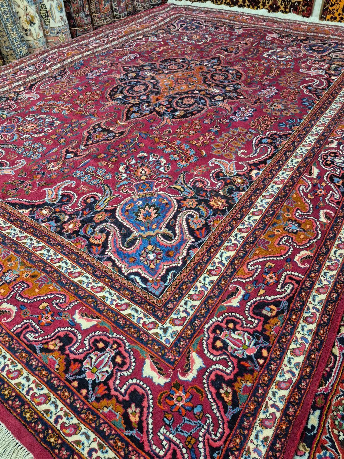 فرش دستباف ۱ جفت ۹ متری مهولات. گالری فرش ایران|فرش|مشهد, حجت|دیوار