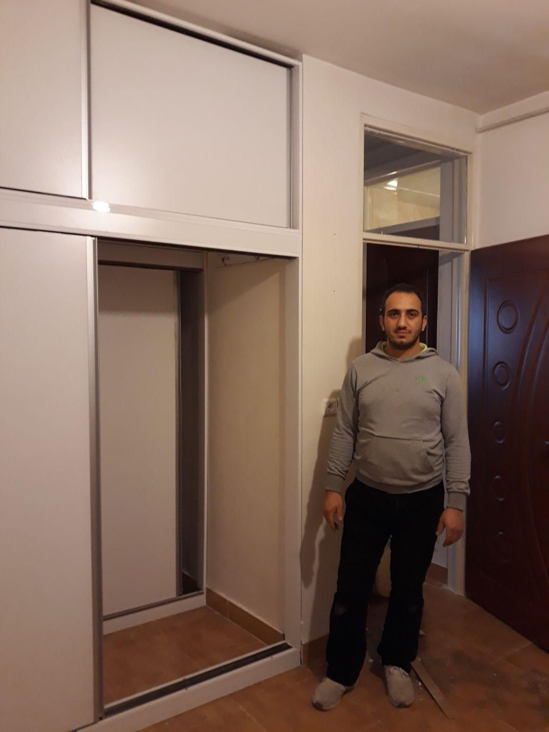 کمددیواری ریلی کد هفتصدوسی وسه|جاکفشی، کمد، دراور|اردبیل, |دیوار