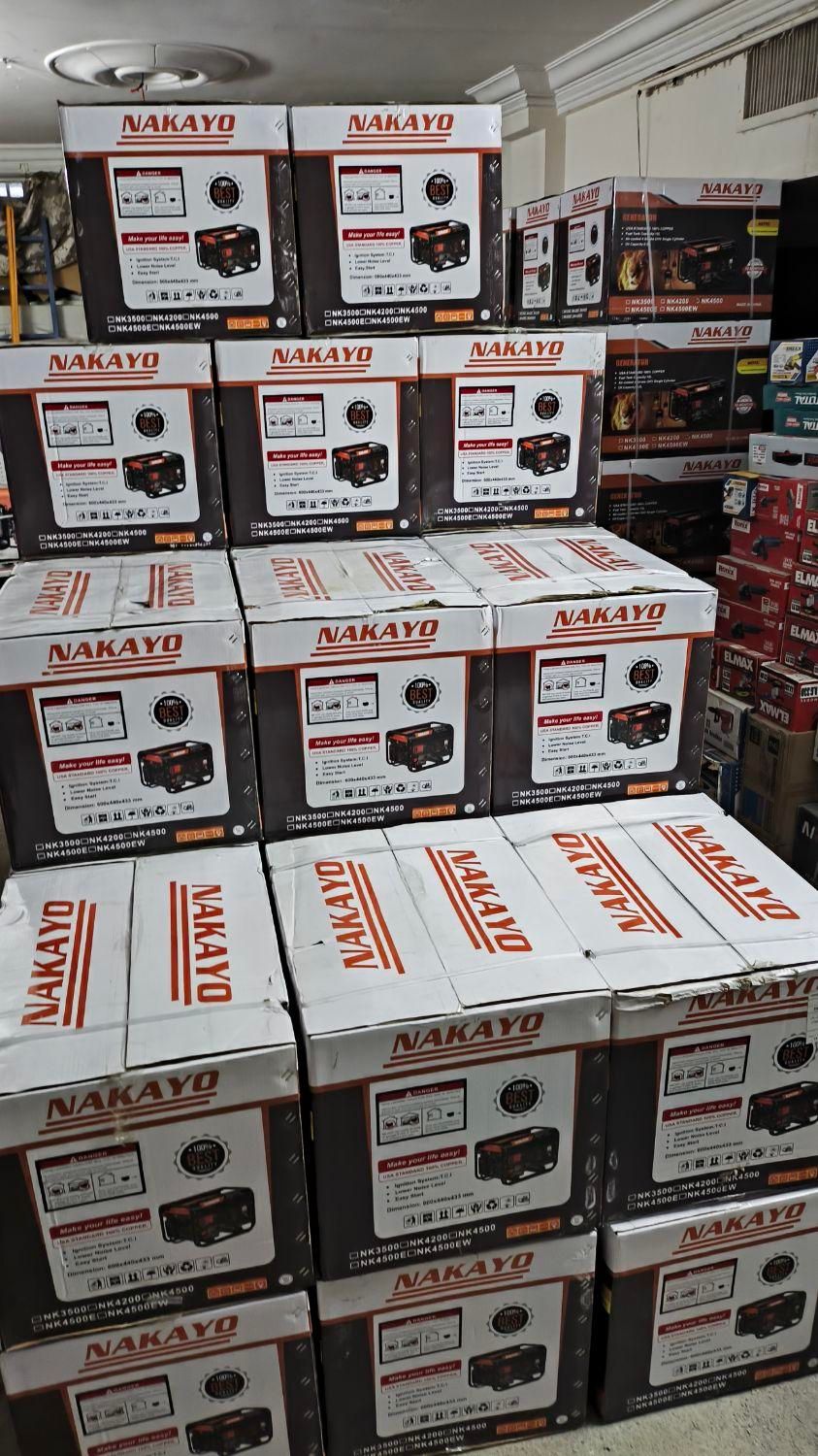 موتور برق ناکایو 4500 سیم مس 100% گارانتی 12 ماهه|ابزارآلات|مشهد, نکاح|دیوار