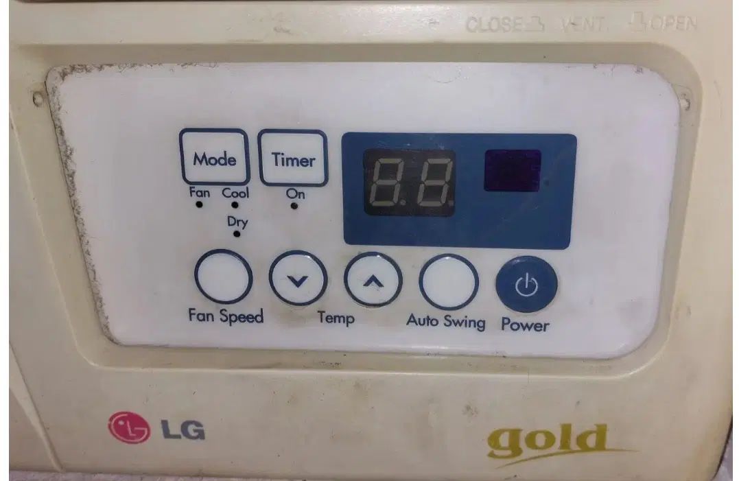کولر پنجره ای gold LG|کولر گازی و فن‌کوئل|رشت, دروازه لاکان|دیوار