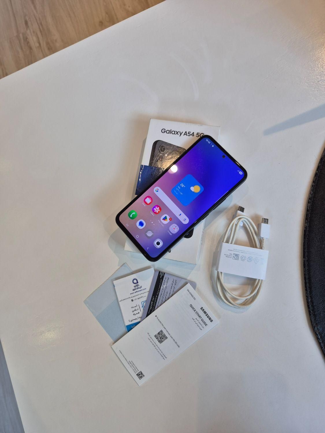 سامسونگ سامسونگ Galaxy A54 با حافظهٔ ۱۲۸ گیگابایت|موبایل|تهران, سعادت‌آباد|دیوار
