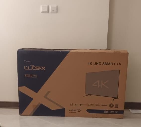 تلوزیون ایکس ویژن هوشمند 4k اقساطی|تلویزیون و پروژکتور|اصفهان, کوی ولی عصر|دیوار