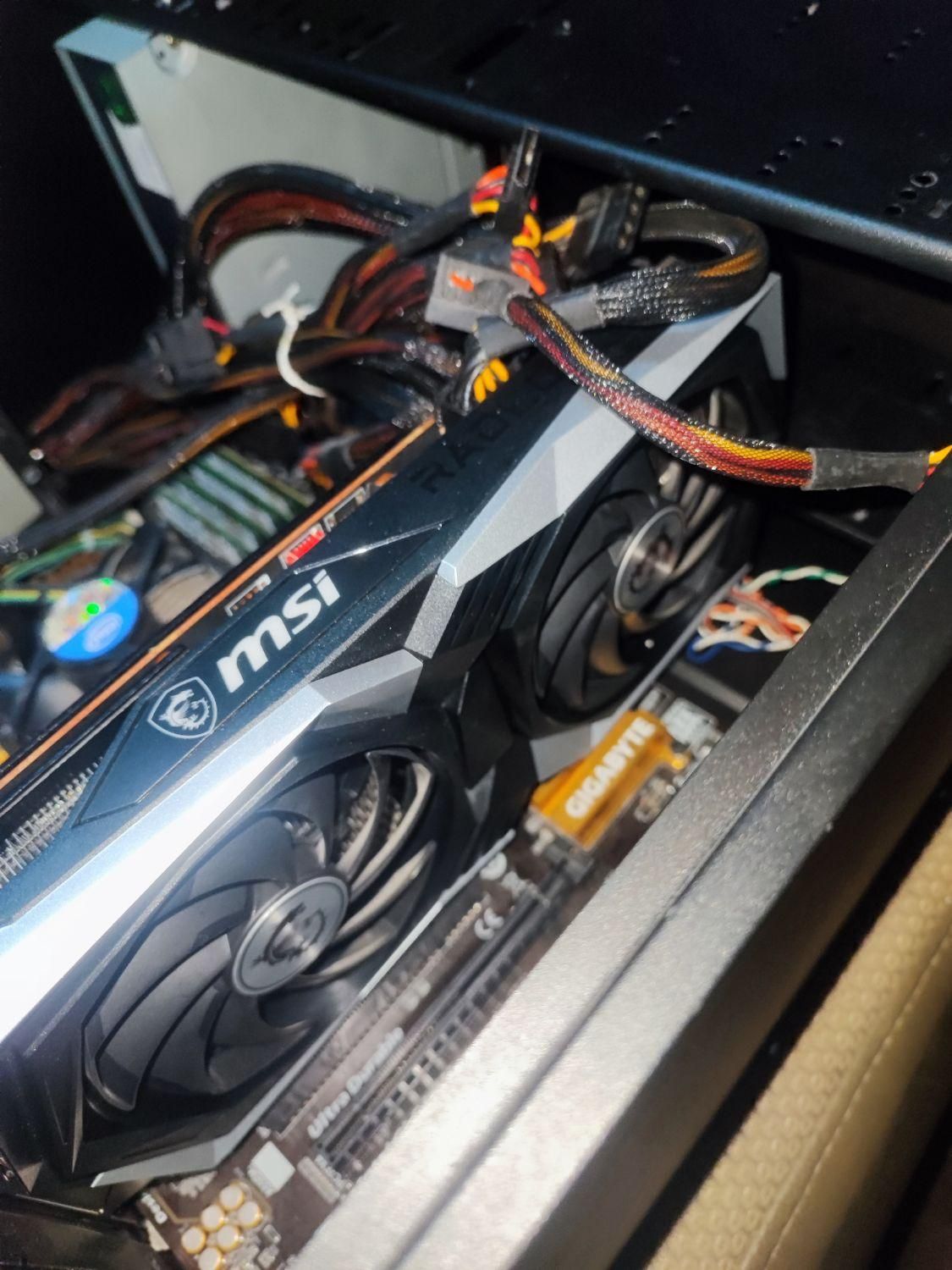 کارت گرافیک rx 6600 xt 8gig msi|قطعات و لوازم جانبی رایانه|خوی, |دیوار